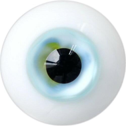 [wamami] 6mm 8mm 10mm 12mm 14mm 16mm 18mm 20mm 22mm 24mm Blue Glass Eyes Eyeball BJD Doll Dollfie Reborn Making Crafts