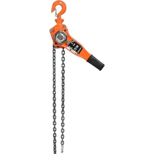 0.75 Ton/ 1.5Ton Chain Block Hoist Ratchet Ratchet Lever Pulley Lifting Weight Tool No Galvanized 2.5m Length Chain