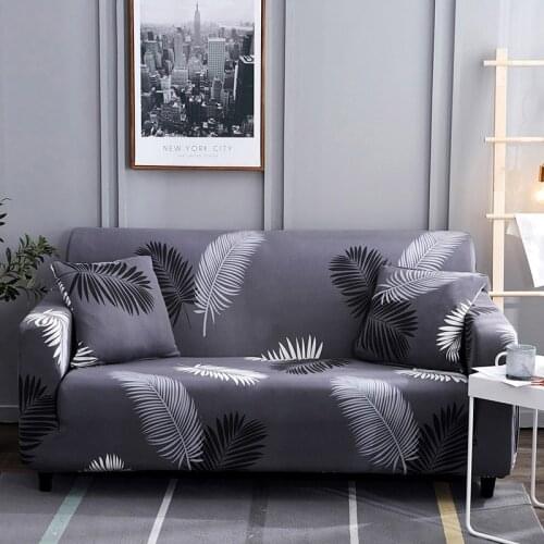 1pc Leaf /Flower Sofa Cover Cotton Elastic Sofa Slipcovers Corner Sofa Towel Couch Cover Sofa Covers42