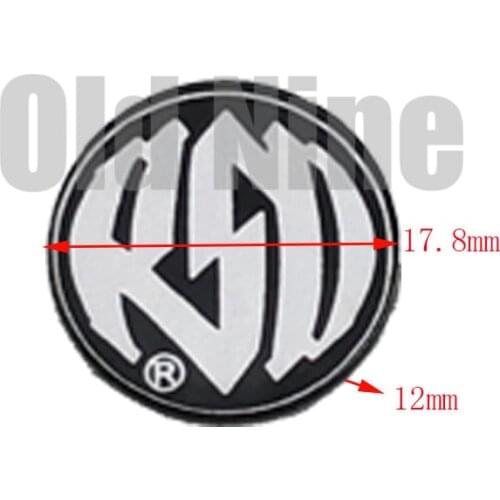 10 pieces New RSD Brand Graphics Sticker Label Round For Harley Sportster XL883 XL1200 48 Dyna Touring Softail