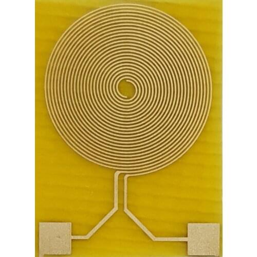 100micron Flexible Interdigital Gold Electrode IDE Polyimide PI Scientific Research Humidity-sensitive Gas-sensitive Sensor Chip