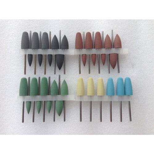 33pcs\3sets Dental SILICONE Polishers Polishing Burs 2.35mm