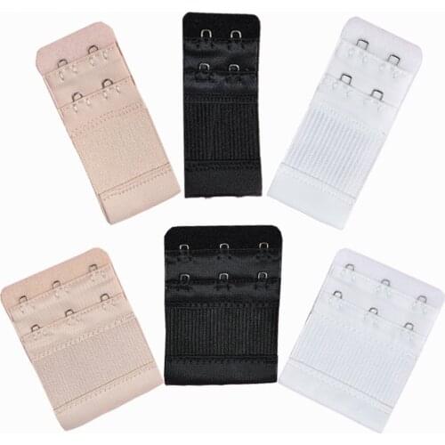 6pcs Women Bra Extender 2&3 Hooks Extender Strap Adjustable Extension Seamless Increase Intimates Size Tools Extension Buckle 50