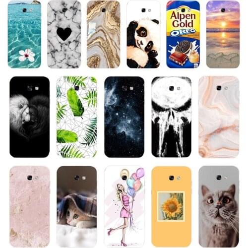 Phone Case For Samsung Galaxy A7 2017 Soft Silicone TPU Cartoon Protector Cover Cases For Samsung Galaxy A7 2017 Bumper 3