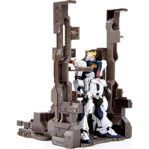 KEIKO ActionBase Gundam Scenario Building Mechanical Chain Base Kerb Rack System Display Stand Robot Action Figure Toys With Box
