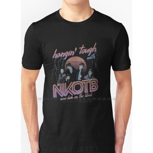 Hangin Tough With Nkotb T Shirt 100% Pure Cotton Outlets At Orange Band Store Centurylink Store Locator Charlotte Russe Jewelry