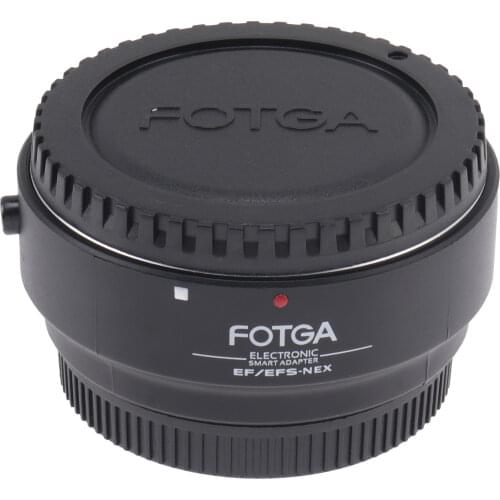 FOTGA Electronic Auto Focus AF Adapter Lens Ring for Canon EF-S lens to Sony NEX E Mount A7 A7R