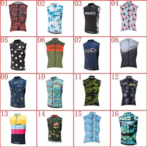 Summer breathable cycling sleeveless jersey men road bike shirt pro team bicycle uniform quick dry racing tops sportswear Y20061