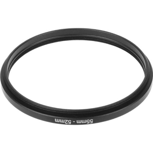 55mm To 52mm Metal Step Down Rings Lens Adapter Filter Camera Tool Accessory New
