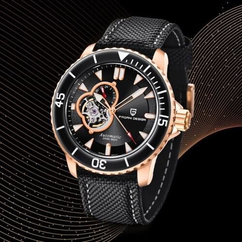 2021 New PAGANI DESIGN Mens watches brand luxury automatic watch men NH39 Mechanical watch for men Luminous dive Reloj Hombre