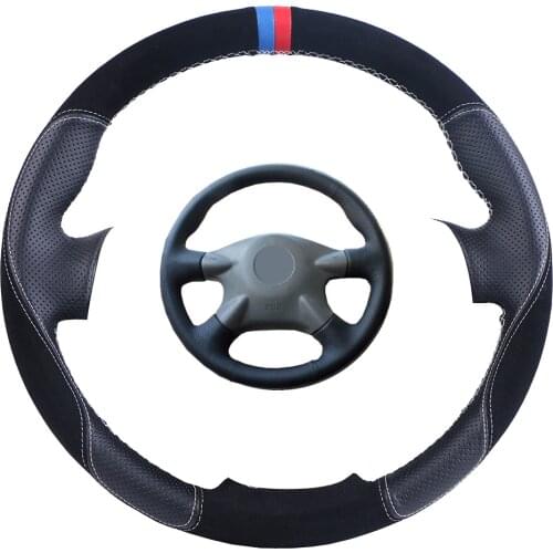 Custom Car Steering Wheel Cover For Nissan Almera N16 Pathfinder Primera XTrail 2001-2006 Renault Samsung SM3 Steering Braid