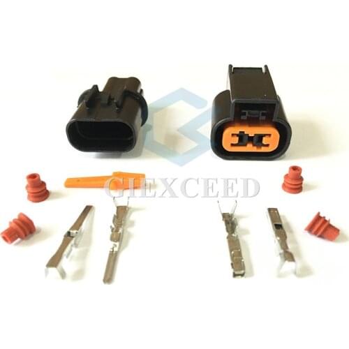 2 Sets 2 Pin PB625-02027 Automotive ABS Sensor Fog Lamp Socket Automotive Wiring Harness Connecor For Mitsubishi Souast