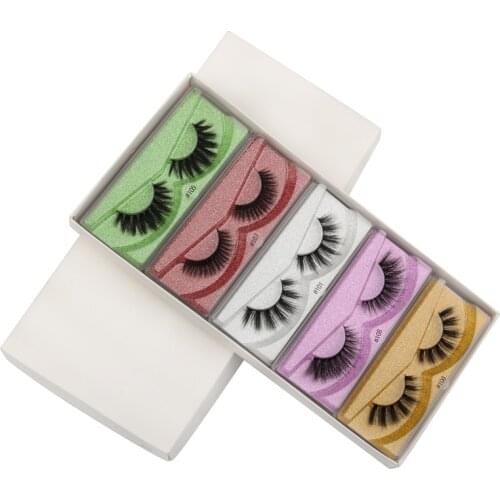Wholesale Eyelashes 20/30/50/100 pcs 3d Mink Lashes Natural Mink Eyelashes Wholesale False Eyelashes Makeup False Lashes In Bulk