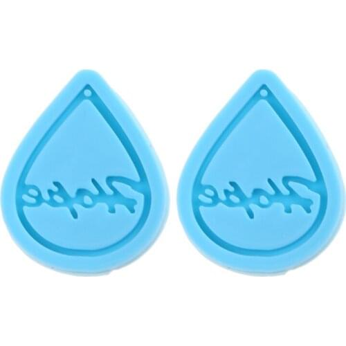 Handmade Earrings Pendant Casting Silicone Mould DIY Crafts Jewelry Making Tool Epoxy Resin Mold