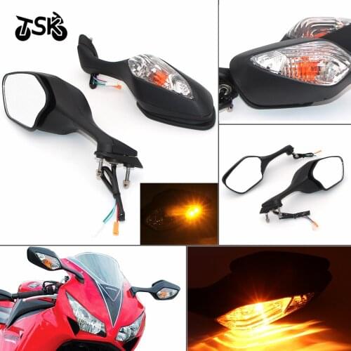 Rear view mirrors Motorcycle accessories Foldable For HONDA CBR 1000 RR 2008 - 2013 VTR 1200 VFR1200 2010 - 2012