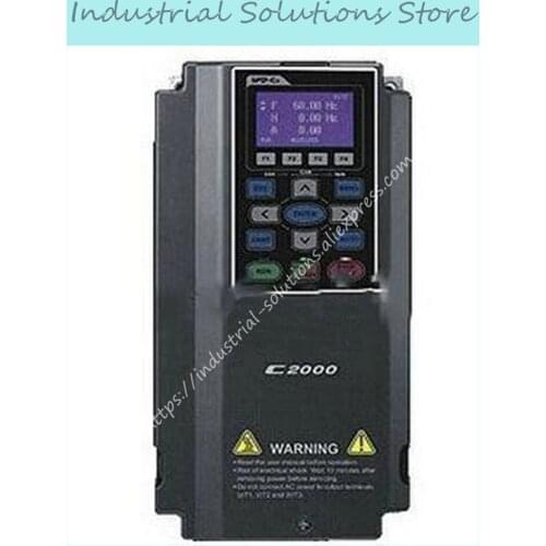Input AC 3ph 220V Output AC 3ph Inverter C2000 Series VFD055C23A 0~240V 25A 0~600Hz 5.5KW 7.5HP New Original