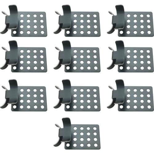 10pcs Roof Clip Kit suitable for self regulating heating cables Snow melting metal seam roofs and gutters