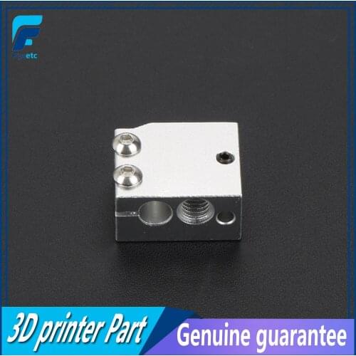 10pcs 3D Printer Part Volcano Heater Block For E3D Volcano Hotend For PT100 Sensor/Thermistor Cartrodge 3D Printer Upgrade Kit