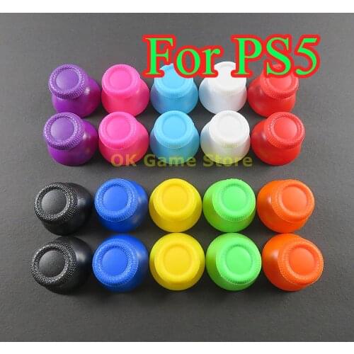 300pcs/lot 3D Analog Joystick thumb Stick grip Cap for Sony PlayStation PS5 joypad Controller Thumbsticks Mushroom Cap