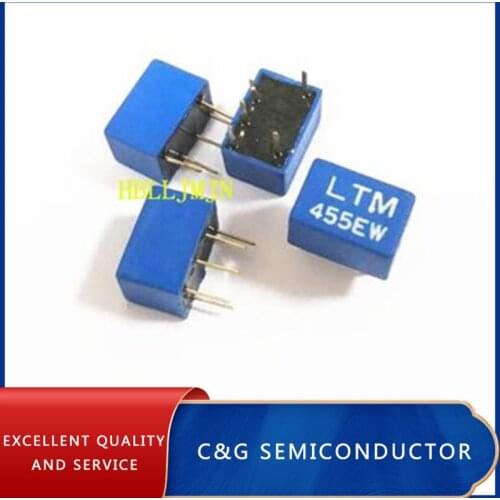 5pcs LTM455EW LTM 455EW LTM455E CFWM455EW 5Pin DIP-5 455KHz crystal