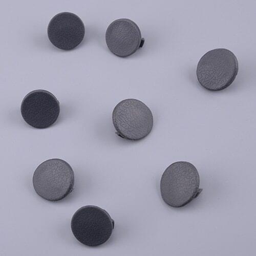 8 Pcs Grey Interior Car Door Grab Handle Armrest Screw Cover Cap Plug Fit for Mitsubishi Pajero Montero MK2 V31 V32 V33 V43 V45