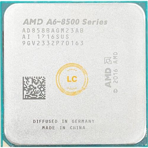 AMD A6-Series A6-8500 A6 8580 3.8 GHz 65W Dual-Core CPU Processor AD858BAGM23AB Socket AM4