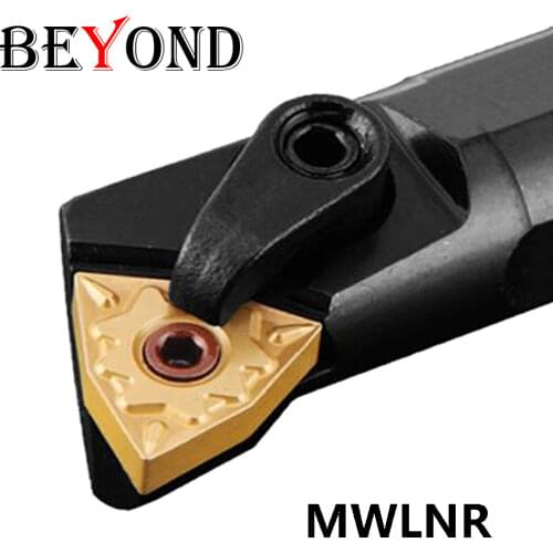 BEYOND Lathe Boring Bar Turning Tool Holder S16Q-MWLNR06 S16Q S20R S25S S32T Use For Carbide Insert Blades 16mm 20mm 25mm
