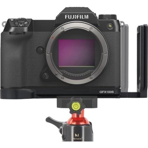 Quick Release L Plate Metal Hand Grip Arca Swiss Bracket Holder for Fuji Fujifilm GFX 100S professional Versio