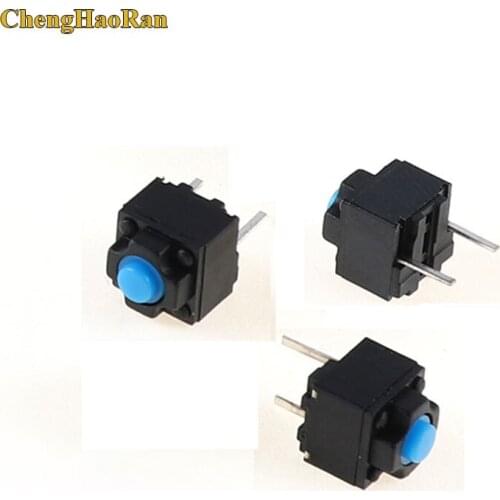 ChengHaoRan 5pcs Mute button 6*6*7.3mm Silent switch wireless mouse wired mouse button micro switch blue Push button switch