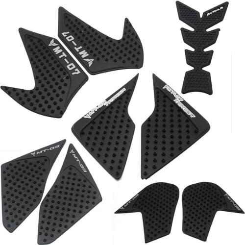 For Yamaha MT03 2015-2016 MT07 2013 to 2017 MT09 MT10 MT09 Tracer Protector Anti slip Tank Pad Sticker Gas 3M Decal