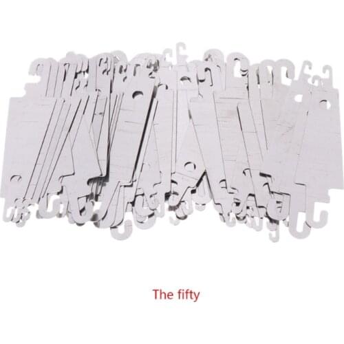 50pcs Portable Home Cross Sewing Needle Threading Guide Device Threader Tool