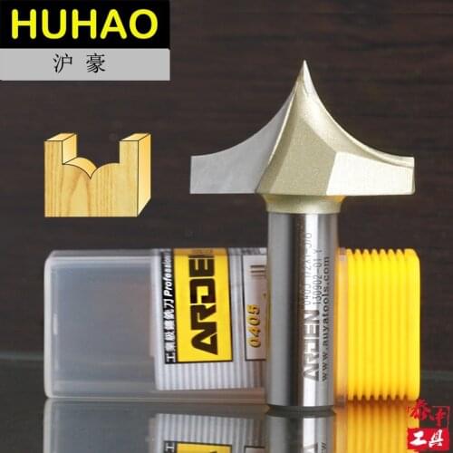 Woodworking Tool Point-Cut Round Over Groove Carving Arden Router Bit- 1/4*1/4 - 1/4" Shank - Arden A0405014