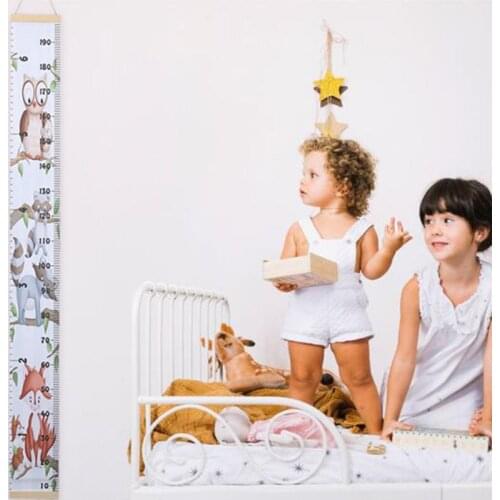 Height Ruler Wall Stickers Wall Hanging Decor Hanger Home Decor Removable Growth Chart Kids Height Measure Tool Room