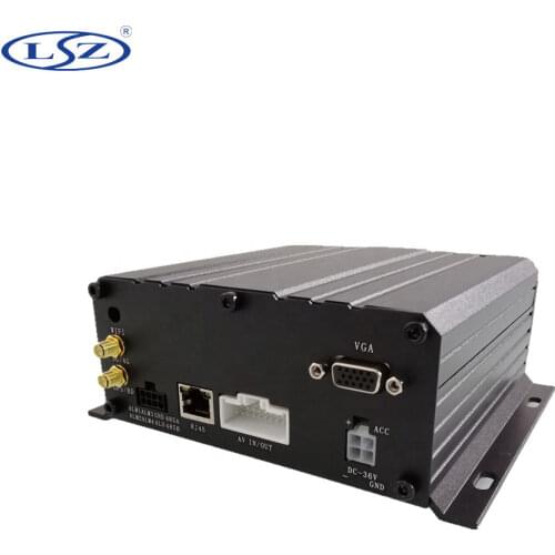 LSZ factory wholesale sd card + hard disk cycle record 4g gps mdvr ahd 720p megapixel school bus / private car / harvester /boat