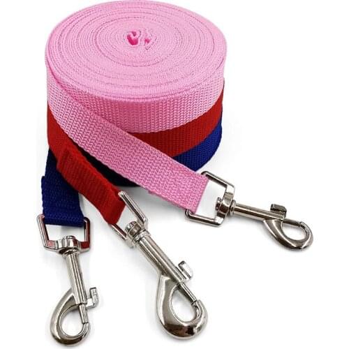 Dog Leash For Large And Medium-Sized Dogs Pet Puppies And Cats Walking Training Tracking Nylon Leash 1.5m / 3m / 6m / 10m