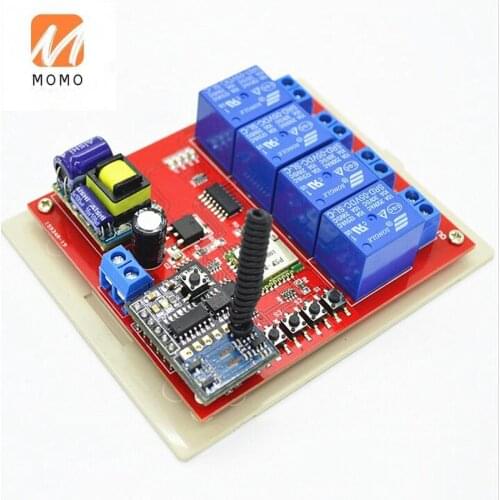 New New RF Wifi Switch 4CH 90V 110V 220V 270V 10A 433mhz Wireless Remote Control Light Switches For Home Automation smart home