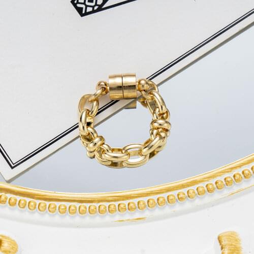 Piercing Stainless Steel Magnet Ear Bone Clip Earrings Fake Nose Ring Female Simple Wild Earrings Pierced Earringsjavascript