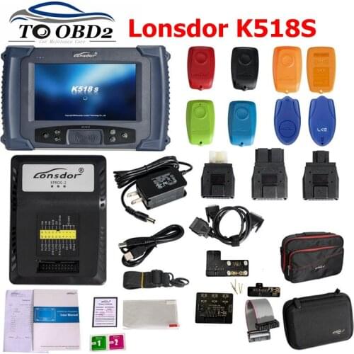 Lonsdor K518ISE Key Programmer for All Makes with Odometer Adjustment Supports for V-W 4/5th for BMW FEM/BDC Lonsdor K518S
