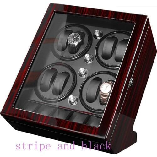 Luxury Automatic Wood Watch box watch winder Automatic mechanical watch box on the chain box swing storage box Winder watch