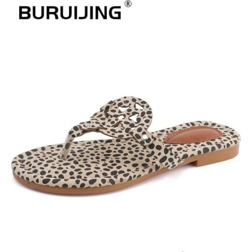 2020 Womens Slipper Round Toe Summer Beach Slides Flip Flops Outdoor casual sewing Shoes Woman Solid Slides