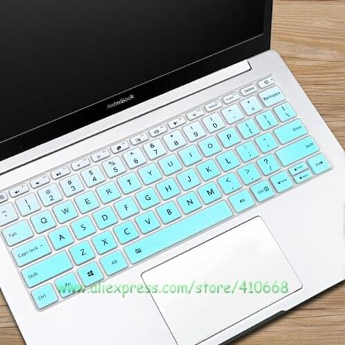 Silicone laptop Keyboard Cover Protector Skin For Xiaomi RedmiBook 14 II Laptop 2020 Version 14 inch AMD Ryzen R5-4500U