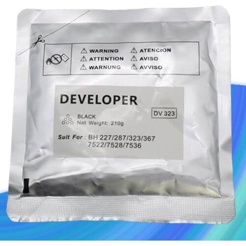 Compatible developer for Konica Minolta BH323 367 287 227 DV323 developer powder