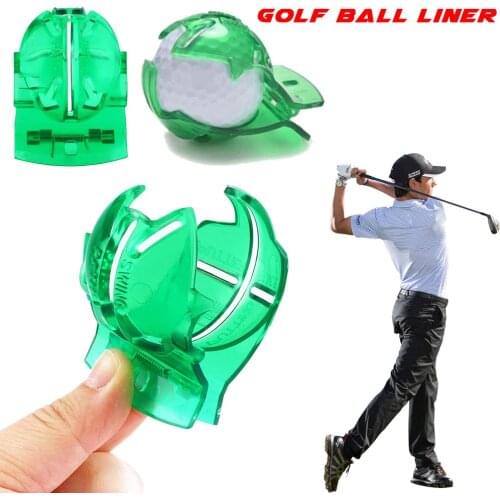 1PCS Golf Scribe Accessories Supplies Golf Ball Green Line Clip Liner Marker Pen Template Alignment Marks Tool Putting