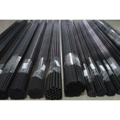1mm(ID)*2mm(OD)*1000mm(L) carbon fiber pultruded tube