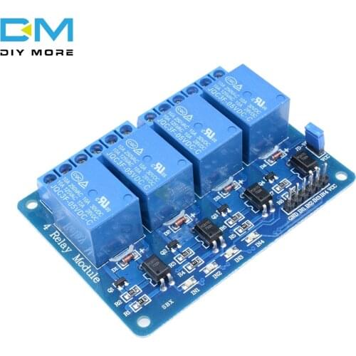 5V 4 Channel Relay Module 4-channel Relay Control Board For ArduinoRelay Module With Optocoupler Relay Output 4 Way