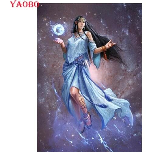5D DIY Diamond Painting Mosaic Magic fairy Full Square round Cross Stitch Diamond Embroidery icons Handmade Hobbies And Crafts