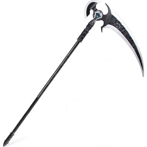 Hot Anime Promise of wizard Shino cosplay weapons Sickle props for Halloween Fancy Stage Performance Props cosplay performance