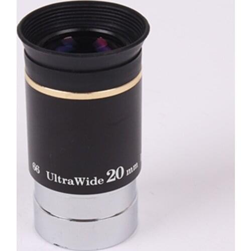 Celestron 66 Degrees UW 20mm Astronomical Telescope Planetary Eyepiece Grow Pupil High Power Wide Viewing Angle 12.5 Inches