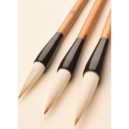 Calligraphy Brush Pen Set 3 Pcs Pen School Kit Art Brushes for Writing Painting for Beginner Caligrafia Practilce Craft Supply