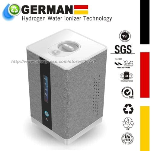 Hydrogen Generator H2 Inhalation Machine with 150ml/min 99.99% High Purity H2 Low Noise Hydrogen Generator Water ionizer SPE/PEM